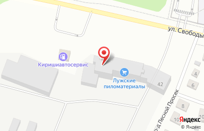 Лужские Пиломатериалы на карте