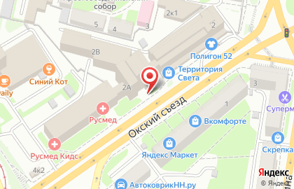 Конструкторское бюро измерительных приборов Квазар в Нижнем Новгороде на карте
