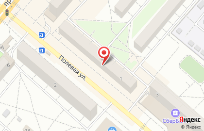 Русское слово на Полевой улице на карте