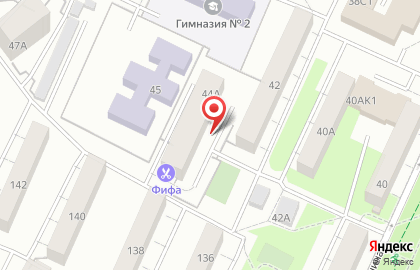 Афина на проспекте Ленина на карте