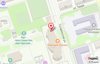 Туристическое агентство VIP-тур на Суздальской улице на карте