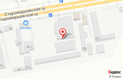 Ремонтная компания на Старомарьевском шоссе на карте