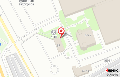 Южный филиал Мосгортранс в Южном Орехово-Борисово на карте