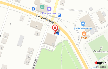 Магазин электроники Эльдорадо на улице Ленина в Берёзовском на карте