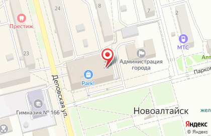 Пивной бар Ганс на Деповской улице в Новоалтайске на карте