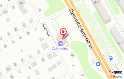 Гостиница Дилижанс на карте