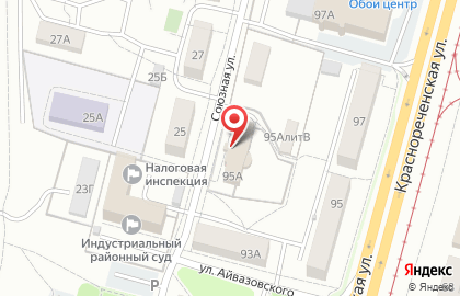 Коллегия адвокатов Вираж на карте