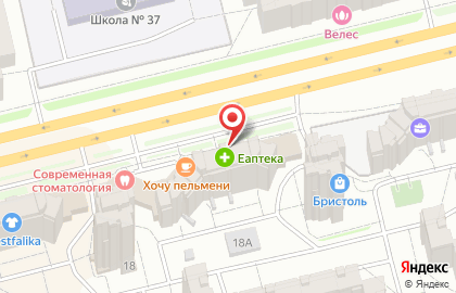 Магазин Пуговица на карте