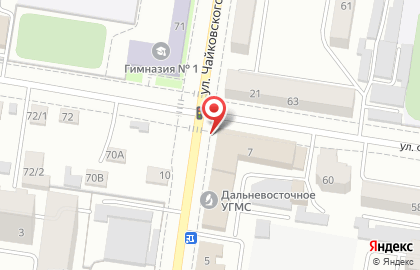 Служба аварийных комиссаров на улице Чайковского на карте