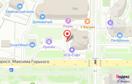 Компания Ксб-софт на карте