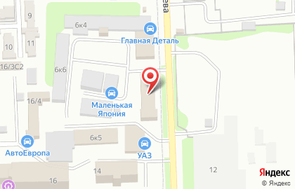 Сервисный Центр уаз на карте