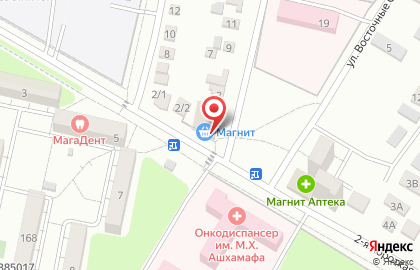 Супермаркет Магнит на улице Пржевальского на карте