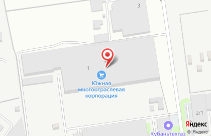 Компания Южная многоотраслевая корпорация в Промышленном проезде на карте