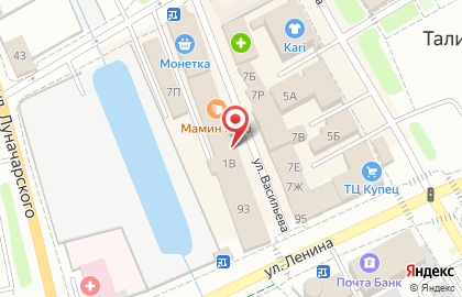 Салон связи Связной на улице Васильева на карте