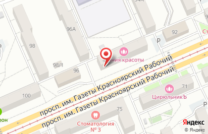 Магазин Фабрика дверей в Кировском районе на карте