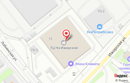 Андреевские торты на Ижорской улице на карте