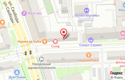 Кнопка в Челябинске на карте