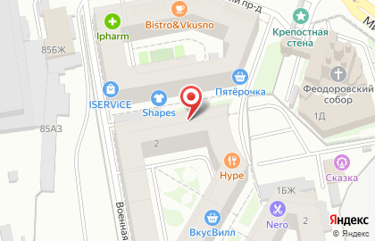 Бизнес-отель Невский Форум на карте