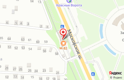 Кафе М82 на карте