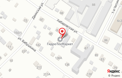 Строительная компания Импульс на Хабаровской улице на карте