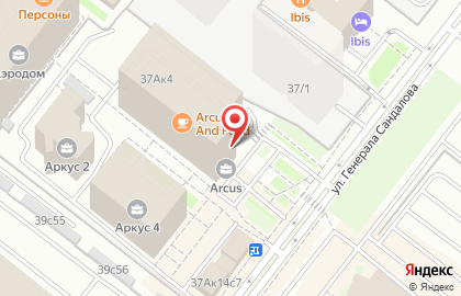 Коворкинг-центр WeWork на Ленинградском проспекте на карте