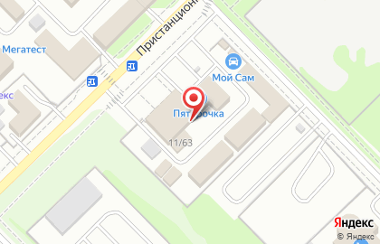 ТЦ Компас на Пристанционной улице на карте