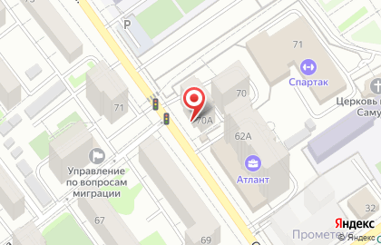 Магазин разливного пива Хмельная миля на Средне-Московской улице на карте