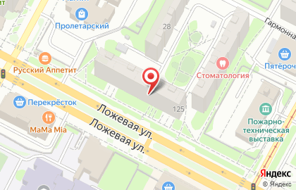 Городской ломбард в Пролетарском районе на карте