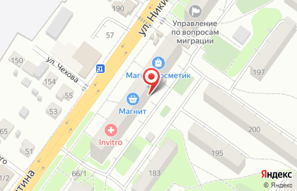 Фирменный магазин СПК на улице Никитина на карте