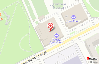 Клуб боевых искусств на Багратионовской на карте