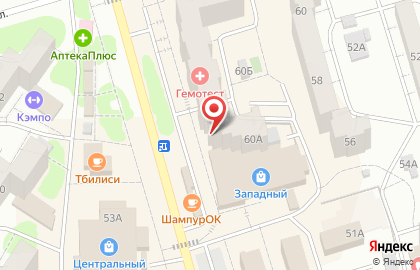 Магазин косметики и бытовой химии Рубль Бум на Московской улице на карте