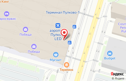 Авиакомпания Авиалинии Азербайджана на проспекте Ветеранов на карте