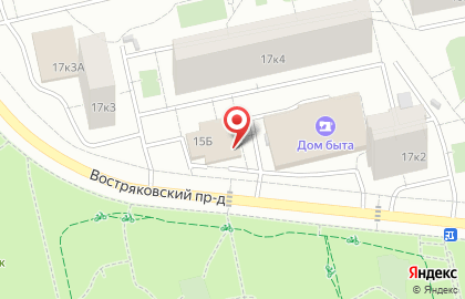 Магазин цветов и шаров в Востряковском проезде на карте