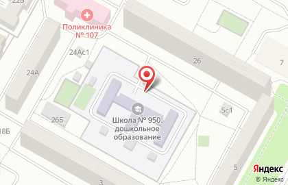 # 959 Начальные Классы на карте