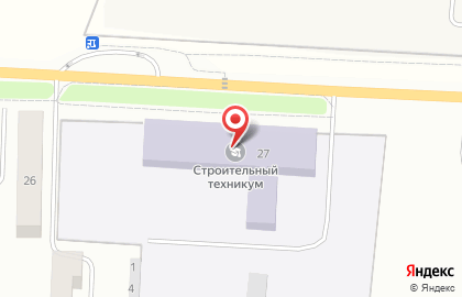 Канашкий строительный техникум на карте
