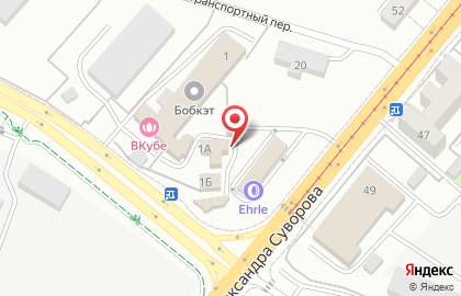 Торговая компания Бобкэт-Калининград на Транспортной улице на карте