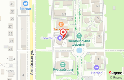 Гостинично-развлекательный комплекс Мордовия на Алтайской улице на карте
