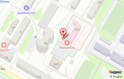 Автостоянка в Уфе на карте
