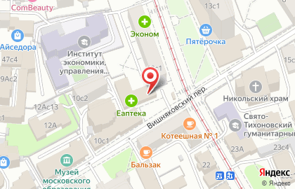 СберБанк на метро Третьяковская на карте