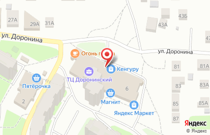 ТЦ Доронинский на карте