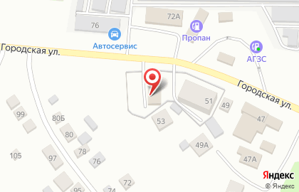Служба эвакуации в Курчатовском районе на карте