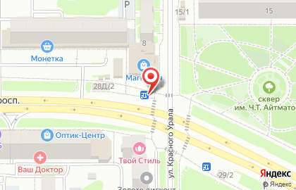 Торговый дом Мясная душа на Комсомольском проспекте, 28д/3 киоск на карте