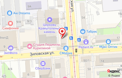 Табаковъ на карте