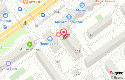 Магазин товаров для рукоделия в Тракторозаводском районе на карте