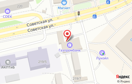 Фитнес-клуб Апельсин на Советской улице на карте