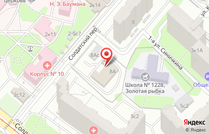 Управление вневедомственной охраны ВНГ РФ по г. Москве Батальон полиции в Москве на карте