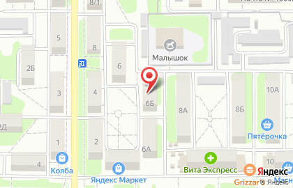 Сеть супермаркетов Полушка на проспекте Гагарина на карте