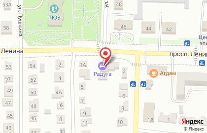 Гостиница Радуга, гостиница на улице Маяковского на карте