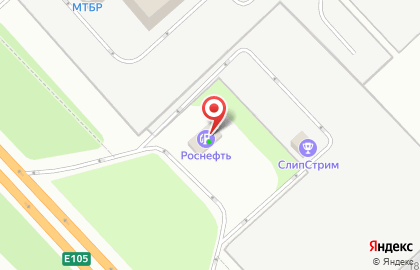 Роснефть на Московском шоссе, 181 лит а на карте