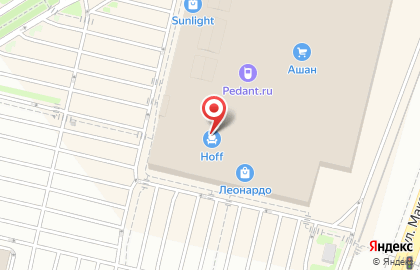 Магазин Hoff на Университетском проспекте на карте